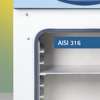 Элементы интерьера из нержавеющей стали 1.4404/316L